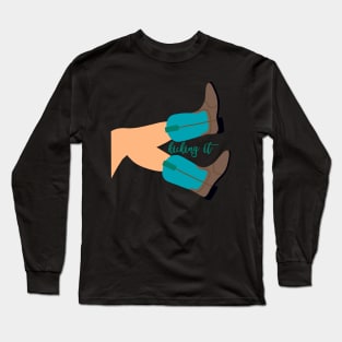 Kicking It Long Sleeve T-Shirt